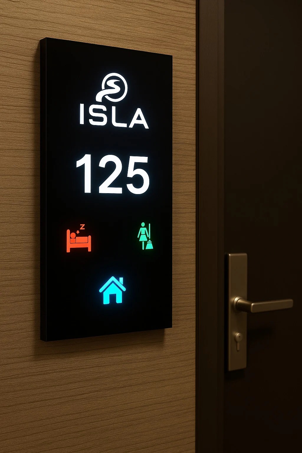 Illuminated Room Number Signage for Turkey | Yönlendirme Tasarımı